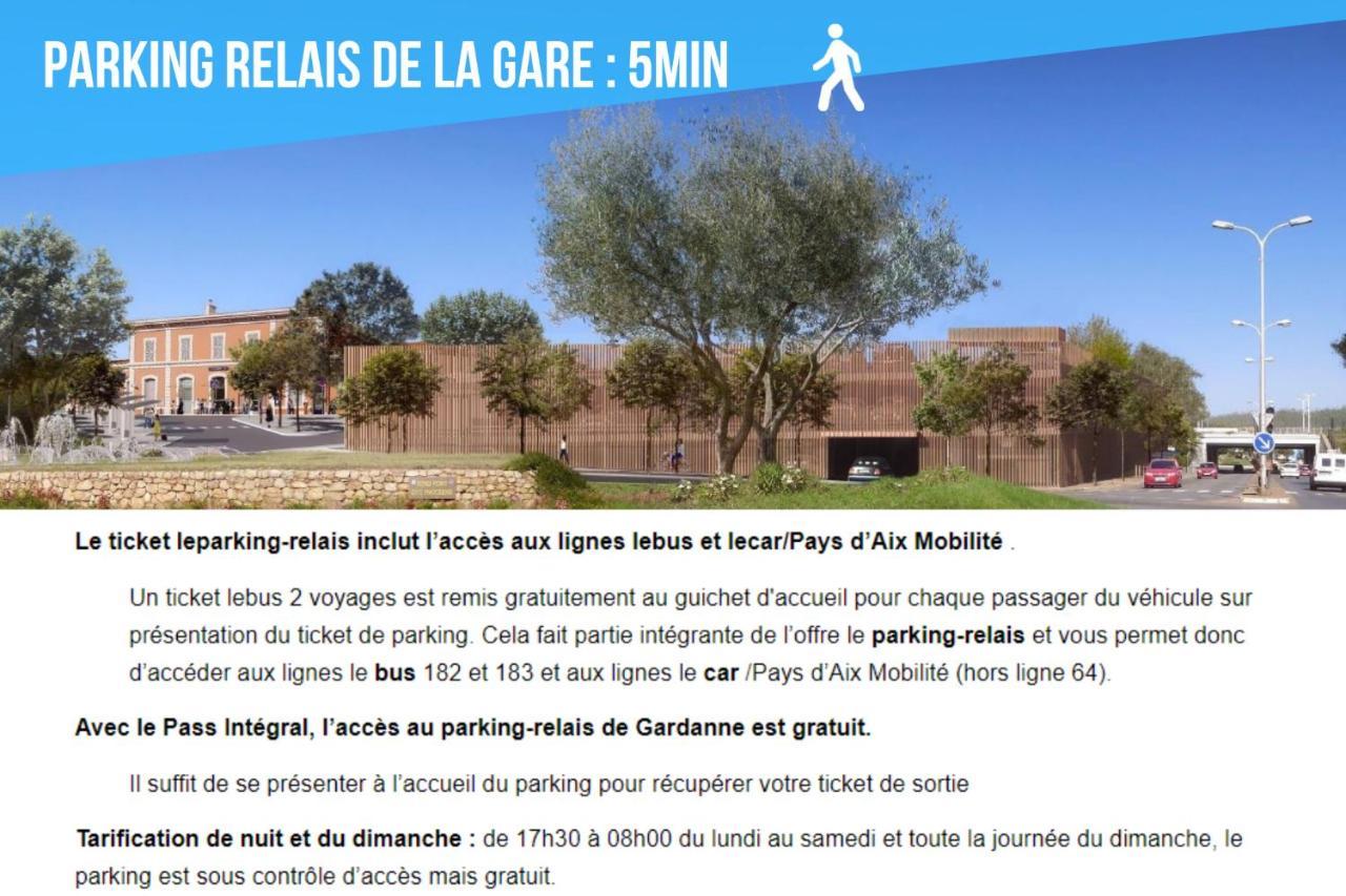Garlaban - Linge De Qualite - Fibre - Confort - Coeur De Ville Gardanne Bagian luar foto